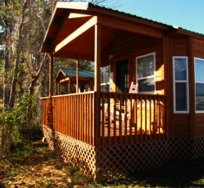 outside view of a cabin